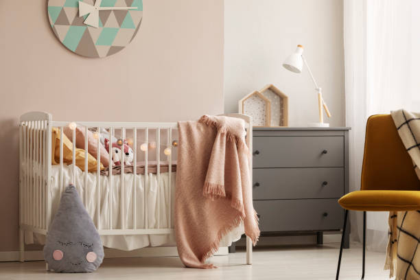 Pare-chocs de lit anti-collision pour bébé, pur coton, doux, confortable,  lavable, literie pour nouveau